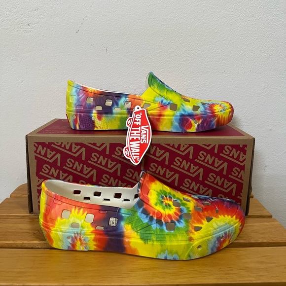 Vans Shoes - VANS Tie Dye Slip-On Trek Shoes
